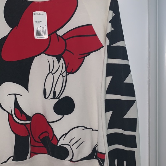 Disney Minnie Mouse Graphic Sweatshirt - Picture 2 of 4